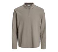 JJ rebel LS Jrebdex-Polo con Zip, Anacardi arrostiti, L Uomo