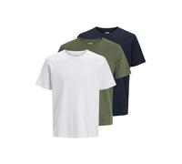 JJ Rebel Maglietta blu notte / verde / bianco Uomo JJ Rebel XXL blu notte / verde / bianco