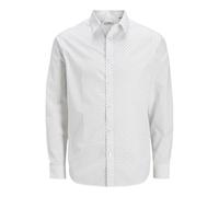 JJ REBEL Maglietta da Uomo Jrebgavin AOP, Bianco, M