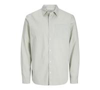 JJ REBEL Maglietta da Uomo Jrebrow Stripe LS, Iceberg Green., M