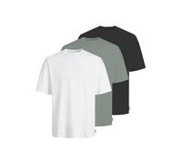 JJ Rebel Maglietta 'JREB' verde / nero / bianco Uomo JJ Rebel XS verde / nero / bianco