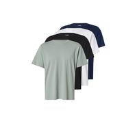 JJ Rebel Maglietta navy / verde / nero / bianco Uomo JJ Rebel S navy / verde / nero / bianco