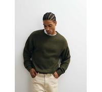 JJ Rebel - Maglione girocollo strutturato verde bosco S
