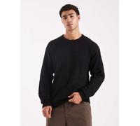 JJ Rebel - Maglione testurizzato oversize nero XS