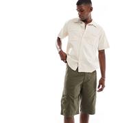 JJ Rebel - Pantaloncini cargo kaki-Verde 2XL
