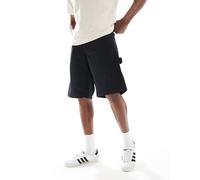 JJ Rebel - Pantaloncini carpenter neri-Nero 2XL