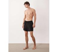 JJ Rebel - Pantaloncini da bagno neri-Nero M