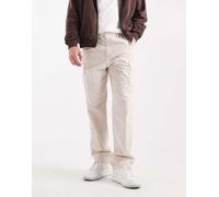 JJ Rebel - Pantaloni cargo color crema-Bianco W34 L30