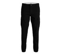 JJ REBEL Pantaloni Cargo da Uomo Jrebmichael Slim Show Noos, Nero, 33W x 32L