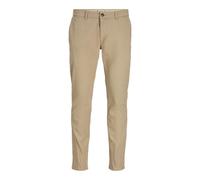 JJ REBEL Pantaloni Chino da Uomo Jrebmichael Slim Sharp Noos, Crockery, 32W x 32L