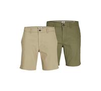 JJ Rebel Pantaloni chino 'JREBSHARP' beige / oliva Uomo JJ Rebel 31-32 beige / oliva