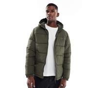 JJ Rebel - Piumino verde con cappuccio L