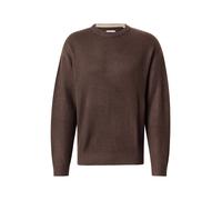 JJ Rebel Pullover 'JREBLOGAN' marrone scuro Uomo - PROMO - Pullover e cardigan - Pullover - Pullover girocollo JJ Rebel S