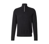 JJ Rebel - Maglione nero con zip corta M