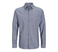 JJ REBEL Shirt Jrebmoss-Maglietta Sunny LS, Denim Sbiadito, M Uomo