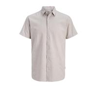 JJ REBEL Shirt Jrebmoss-Maglietta Sunny SS, Raggio di Luna, S Uomo