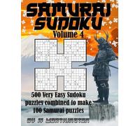 JJ Worthington Samurai Sudoku Large Print for Adults and Kids: 500 I (Tascabile)