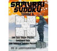 Jj Worthington Sudoku Samurai Puzzles Large Print for Adults and Kid (Tascabile)