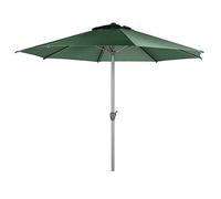 JJA Ombrellone opaco centrale, rotondo, 3 m, colore: Oliva
