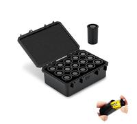 JJC 135 - Custodia di Stoccaggio per 15 Rotoli di 35mm Pellicola, Scatola Protettiva Rigida Resistente all'acqua, Organizzatore di Contenitori con 15 Cassette Singole Rimovibili