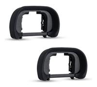 JJC 2-Pack FDA-EP18 Eyecup Eyepiece Eye Cup for Sony A7 A7II A7III A7R A7RII A7RIII A7RIV A7S A7SII A9 A99II A58 for Sony A7 A7 II A7 III A7