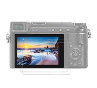 JJC 2 Pezzo Pellicola Proteggi Schermo in Vetro Temperato per Panasonic Lumix S9 S5II S5 G9 G100 G100D G110, Ultra Sottile, Alta Durezza, Infrangibile e Anti Bolle