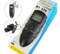 JJC 2in1 IR Scatto & Timer Telecomando Cavo Samsung SR9NX01 LCD Illuminato