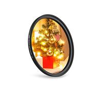 JJC 77mm Nero Diffusion 1/4 Filter Black Mist Finish Filtri per Lenti Diffusore a Bagliore Morbido, Filtro Effetto Morbido per Canon EF 16-35mm F4L 85mm F1.4L, per Nikon AF-S 85mm F1.4G e altro
