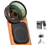 JJC Adattatore magnetico per filtro obiettivo telefono da 67 mm con filtro CPL per iPhone 17/16/15/14 Pro Max, 17/16/15/14 Pro, 17/16/15/14 Plus, 17/16/15/14, kit filtro CPL per iPhone