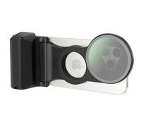 JJC Adattatore per filtro telefono 2 in 1 da 67 mm e impugnatura magnetica in stile DSLR per iPhone 16 Pro / 15 Pro / 14 Pro - montaggio filtro da 67 mm, con telecomando Bluetooth, maniglia a scatto