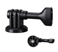 JJC Adattatore per treppiede per DJI Osmo Action 6 5 Pro 4 3, Adattatore per action cam per Hero 13 12 11 10 & Insta 360 Ace Pro/Pro 2, Supporto Brave 8 7 EK7000 con filettatura da 1/4" per selfie