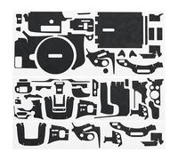 JJC Adesivo protettivo antigraffio compatibile con fotocamera mirrorless Canon EOS R50, pellicola protettiva antiscivolo per il corpo della fotocamera (motivo mimetico)