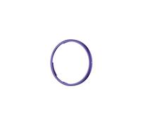 JJC Anello decorativo in metallo compatibile con fotocamera Ricoh GR III GR3 GRIII HDF, sostituisce anello originale Ricoh o accessorio GN-1 (viola)