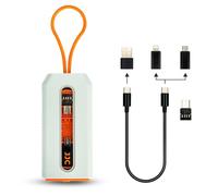 JJC Cavo dati USB C 4 convertitori con custodia da viaggio, adattatore da USB C a Lightnig, adattatore da USB C a micro USB, adattatore da USB C a USB A, adattatore OTG