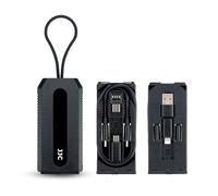 JJC Cavo Dati USB C Set 4 Convertitori con Custodia da Viaggio, Adattatore da USB C a Lighting, Adattatore da USB C a Micro USB, Adattatore da USB C a USB A, Adattatore OTG (Nero)
