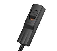 JJC Cavo di scatto remoto per fotocamera digitale Canon EOS R1, R3, R5C, R5, R5 Mark II, 1D, 1DS, 1D Mark II, 1D Mark III, 1DX, 1DX Mark II, EOS D2000, D30, sostituisce Canon RS-80N3, TC-80N3