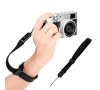 JJC Cinturino da polso Deluxe a sgancio rapido per fotocamera mirrorless e compatta, fotocamera compatta e ultra-compatta con occhiello a linguetta rotonda