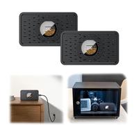 JJC - Confezione da 2 contenitori riutilizzabili in gel di silice essiccante con porta di tipo C e controllo intelligente per una facile rigenerazione, deumidificatore per filtri per obiettivi della