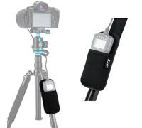 JJC Custodia in neoprene con cinghia per treppiede, per fotocamera, telecomando Cotrol, cavo di rilascio dell'otturatore e altri piccoli dispositivi, montaggio su treppiede, supporto per luce, scala