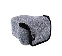 JJC custodia morbida elastica in neoprene per fotocamere DSLR Canon EOS M50, M5, Fuji X-E4, X-S10, X-T30, X-T20, X-T10, X-A3, X-A2, X-M1, Sony a7C