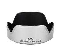 JJC EW-53 Paraluce reversibile Pare-Soleil per Canon EF-M 15-45mm f/3.5-6.3 IS STM obiettivo/Canon RF-S 18-45mm F4.5-6.3 IS STM obiettivo fotocamera - grigio