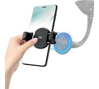 JJC Forte magnete Morsetto per telefono Supporto universale per treppiede Supporto regolabile da 55-95 mm con slitta fredda da 1/4 di vite Nessuna necessità di piastra metallica [Aggancia e rimuovi in