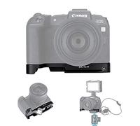 JJC Fotocamera Impugnatura in Metallo per Canon EOS R8 EOS RP, Arca Piastra a Sgancio Rapido di Tipo, Sostituisce l'impugnatura Canon EG-E1, Nero