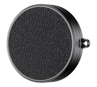 JJC Lega di alluminio Lens Cap per la Fujifilm Fuji X mezza fotocamera, con un tappo obiettivo keeper String - Nero