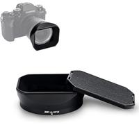 JJC LH-XF18 - Paraluce in metallo e copriobiettivo per fotocamere Fujifilm XF 18 mm f/1.4 R LM WR su Fuji X-S10 X-T4 X-T3 X-T2 X-T30 X-T20 DSLR, sostituisce il paraluce Fujifilm LH-XF18
