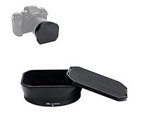 JJC LH-XF18 Paraluce in Metallo per Obiettivo Fujifilm Fujinon XF18mm F1.4 R LM WR, Paraluce Quadrato con Cappuccio Sostituisce Originale Fuji LH-XF18