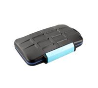 JJC MC-2 Custodia impermeabile per schede di memoria per CompactFlash (CF) 4 pezzi e SecureDigital (SD) 8 pezzi