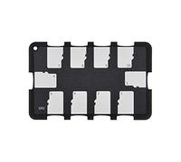 JJC MCH-MSD10 - Custodia per scheda di memoria per 10 schede microSD, edizione grigia