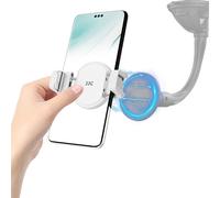 JJC Morsetto magnetico per telefono Supporto universale per treppiede Morsetto regolabile da 55-95 mm con slitta fredda da 1/4 di vite Non è necessario l'anello in metallo [Aggancia e rimuovi in quals