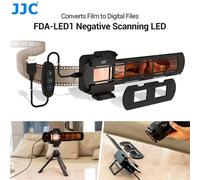 JJC Negatives Scansione LED Light 35mm Scanner per pellicole con strisce e supporto per diapositive Scanner fotografico Convertitore digitale per pellicole